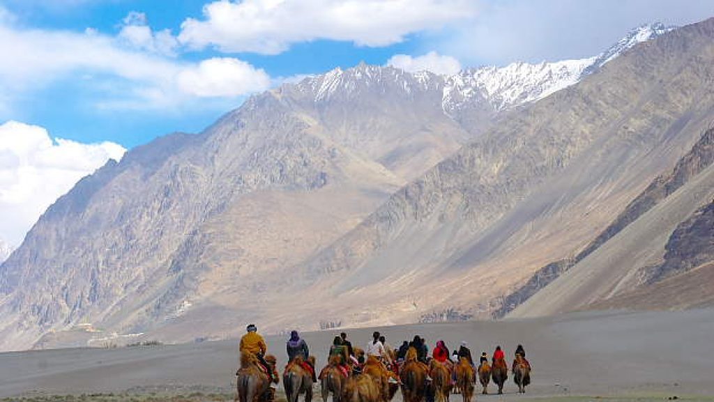 Nubra valley in Ladakh