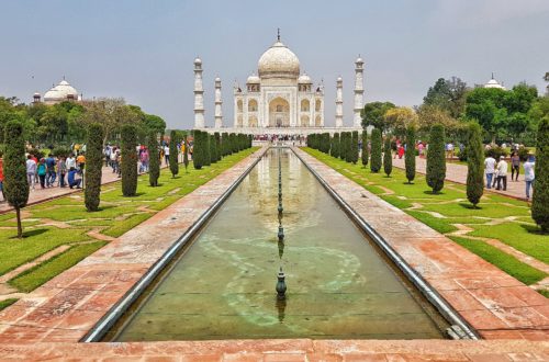 Visit to Taj Mahal